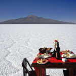 almuerzo en el salar