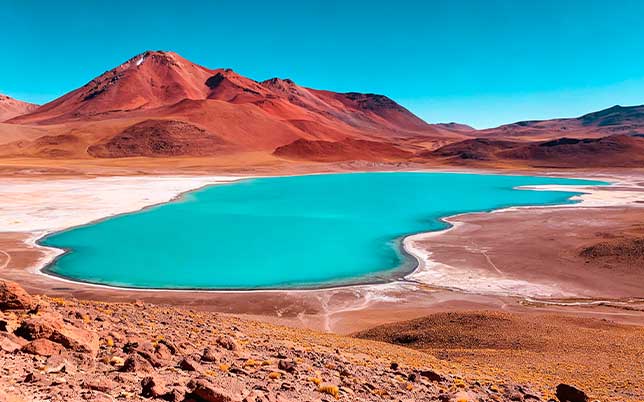 lagunas celeste y verde uyuni